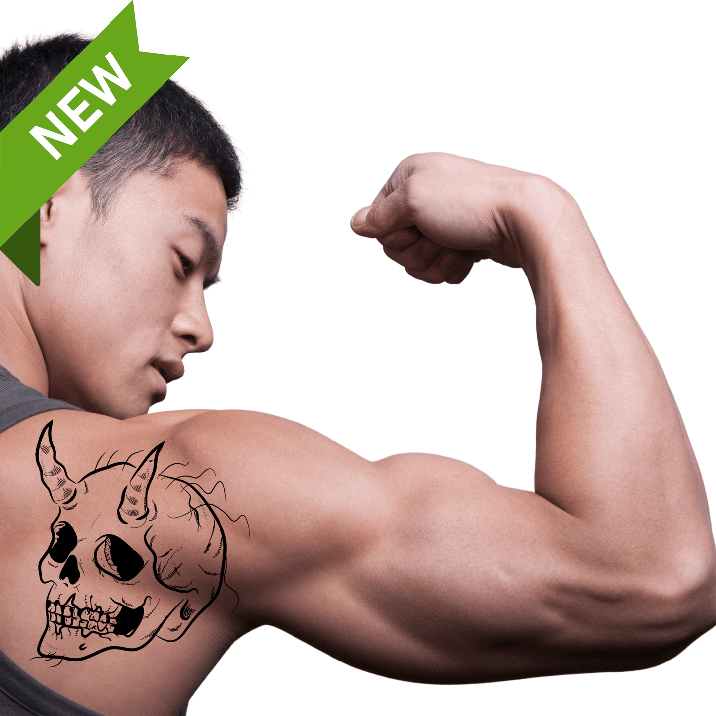 TeMaRo™ Baphomet Skull Tattoo