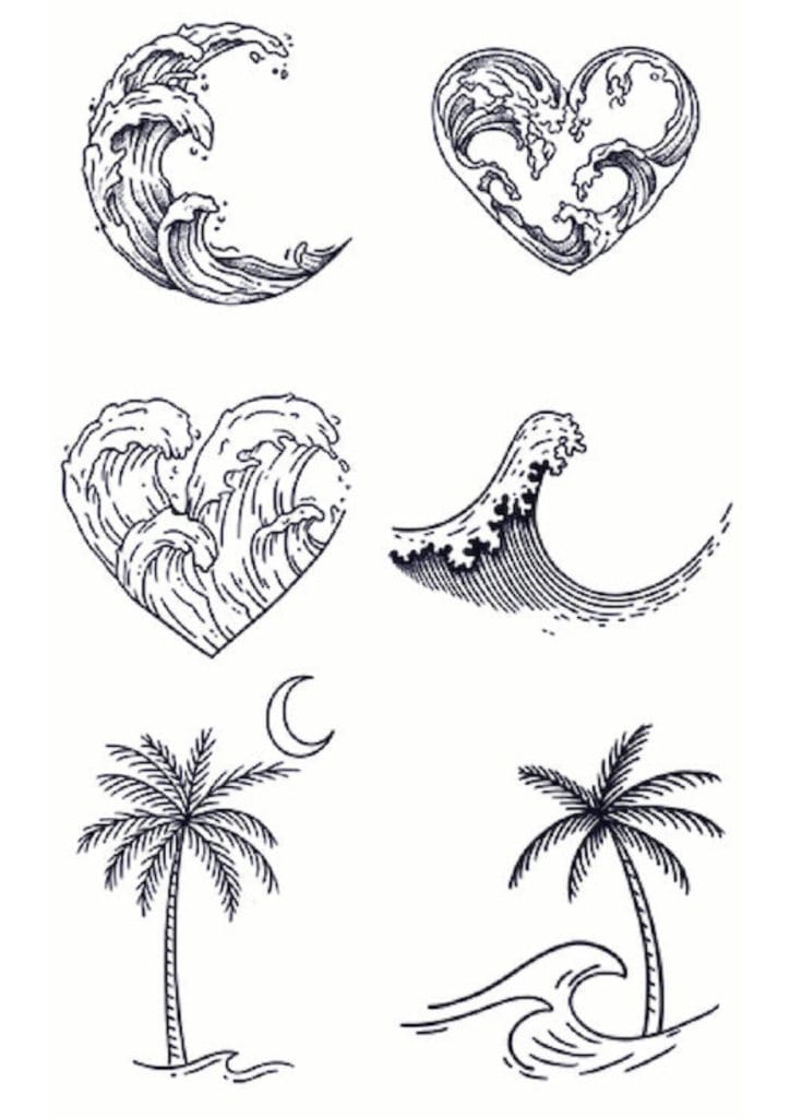 TeMaRo™ Beach Tattoos