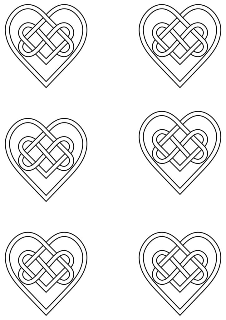 TeMaRo™ Beautiful Tattoos for Ladies - Hearts