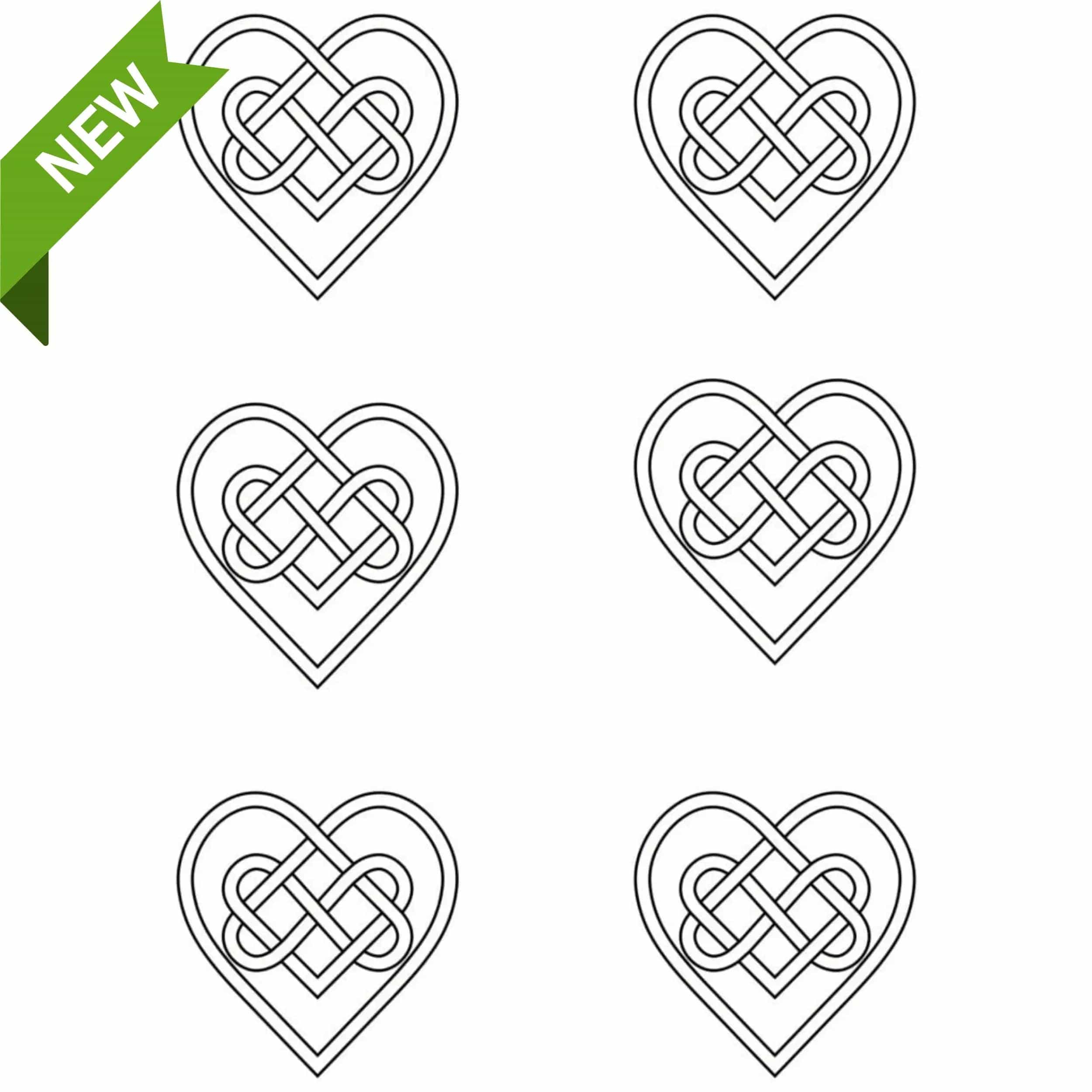TeMaRo™ Beautiful Tattoos for Ladies - Hearts