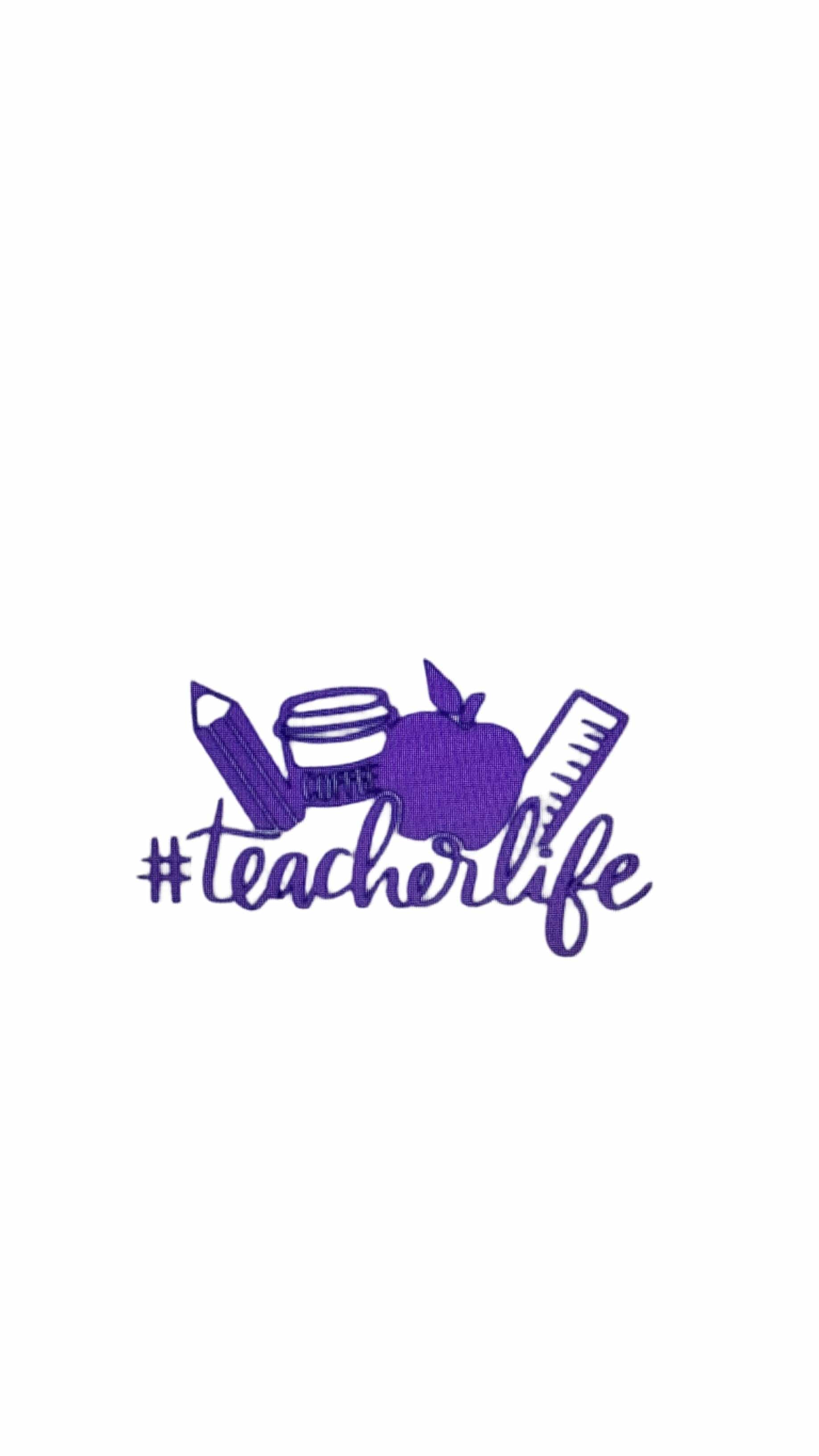 TeMaRo™ Car Stickers Cape Town - Teacher Life Decal