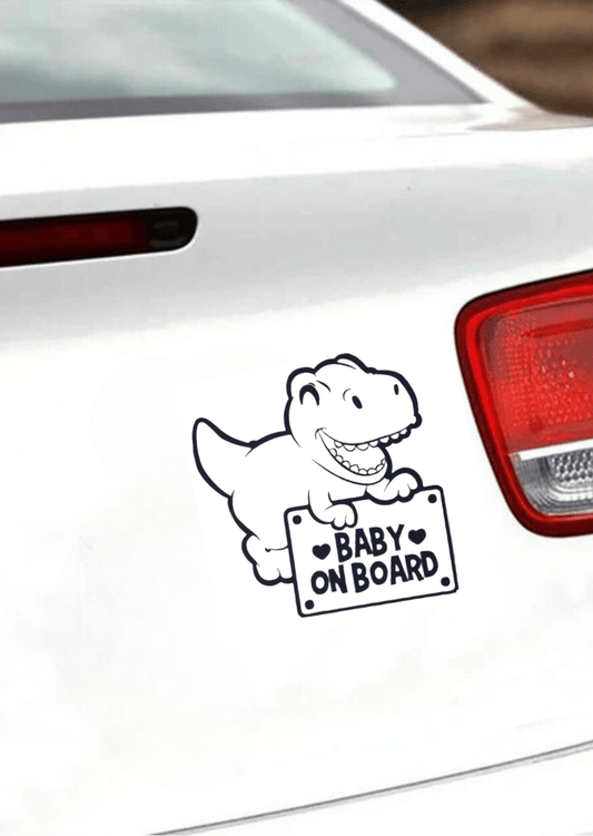 TeMaRo™ Car Stickers South Africa - Cute Baby On Board Sticker