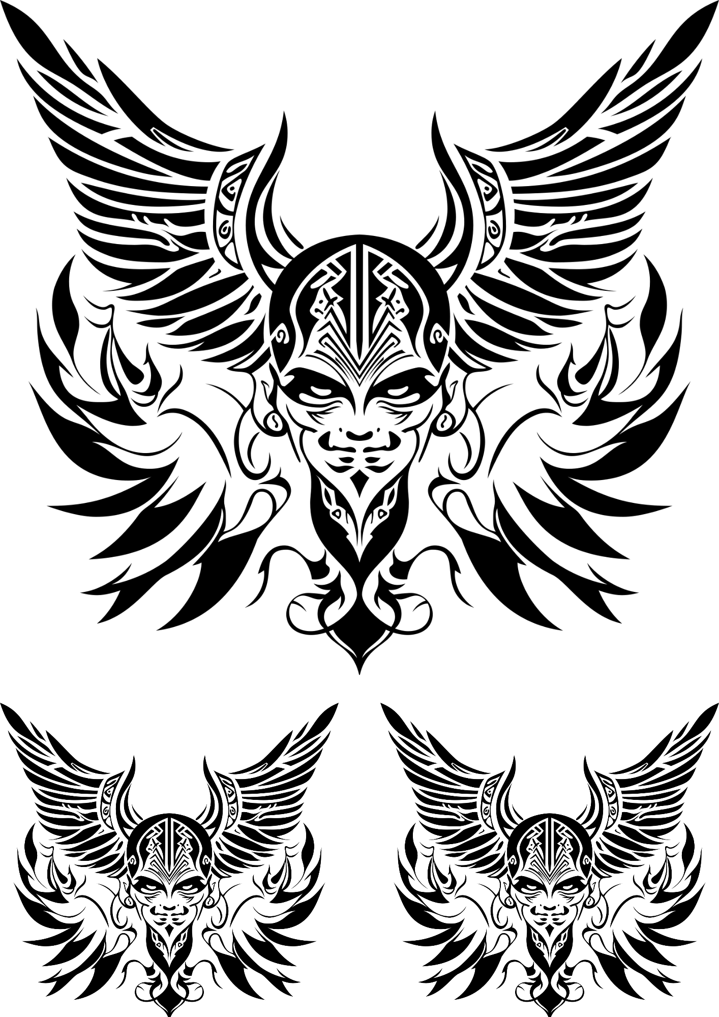 TeMaRo Chest Temporary Tattoo Stickers Near Me Tribal