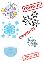TeMaRo™ COVIC-19 Tattoos Small
