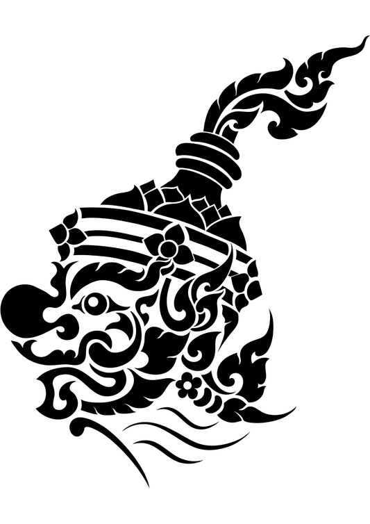 TeMaRo™ Custom Thai Giant Face Tattoo