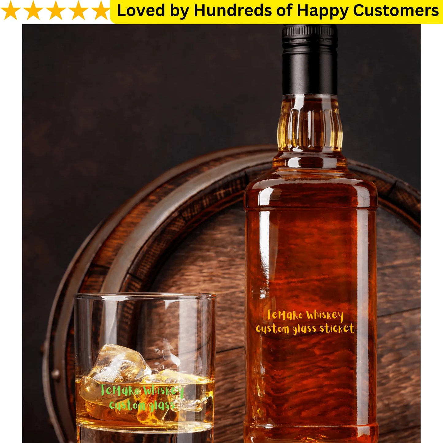 Transform Any Whiskey Glass into a Personalized Masterpiece