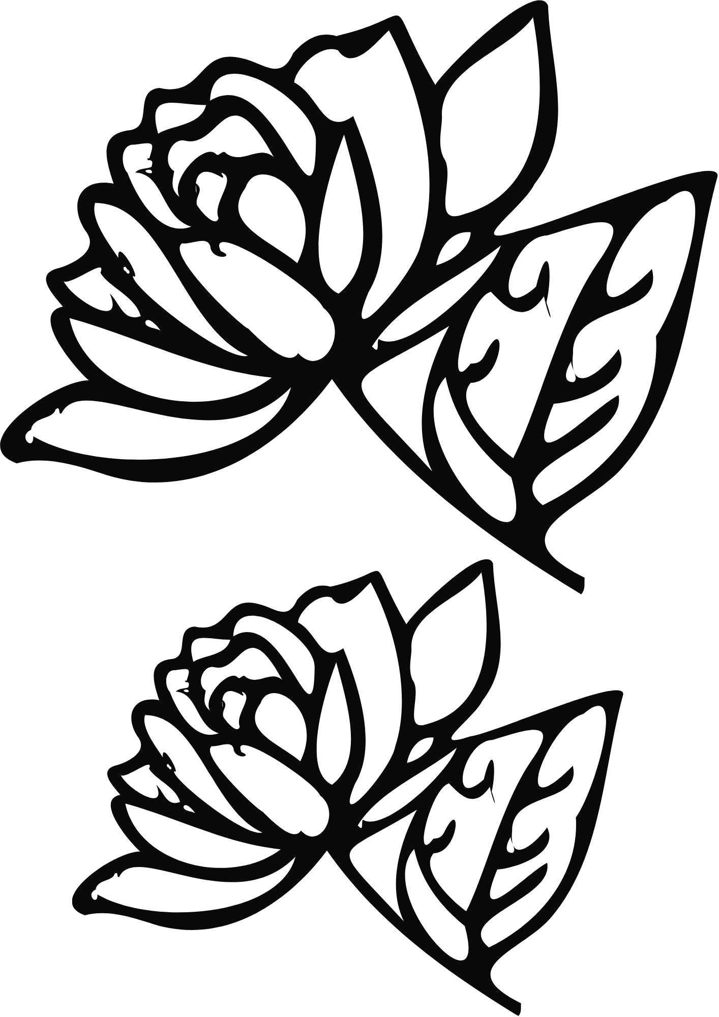 TeMaRo™ Cute Rose Tattoo