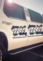 TeMaRo™ Decals Vehicle - Off Road Tyre Marks
