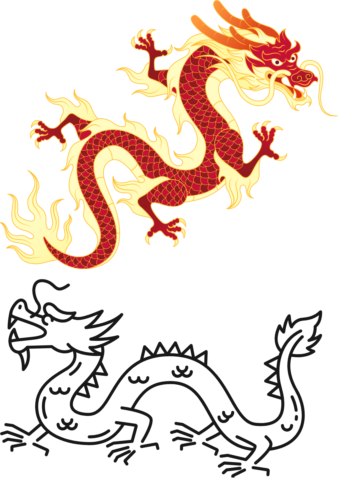 TeMaRo™ Dragon Temporary Tatoo