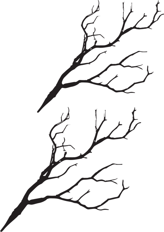 TeMaRo™ Dry twigs tattoo forearm