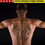 TeMaRo™ Egyptian God Anubis Tattoo