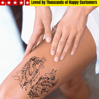 TeMaRo™ Egyptian God Anubis Tattoo