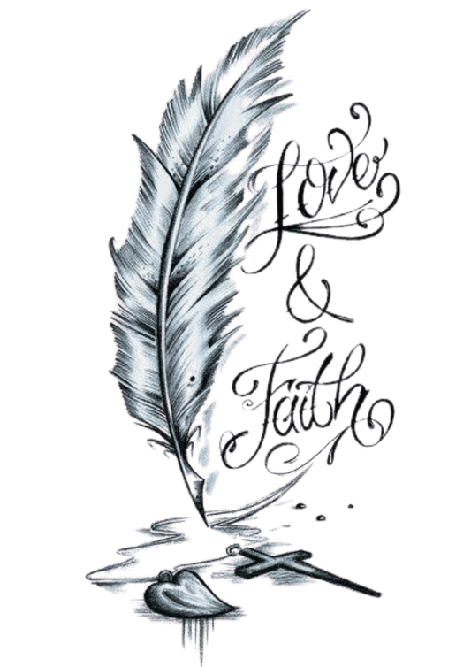 TeMaRo™ Ephemeral Feather Tattoo Native American