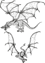 TeMaRo™ Fake Dragon Tattoo for Arm