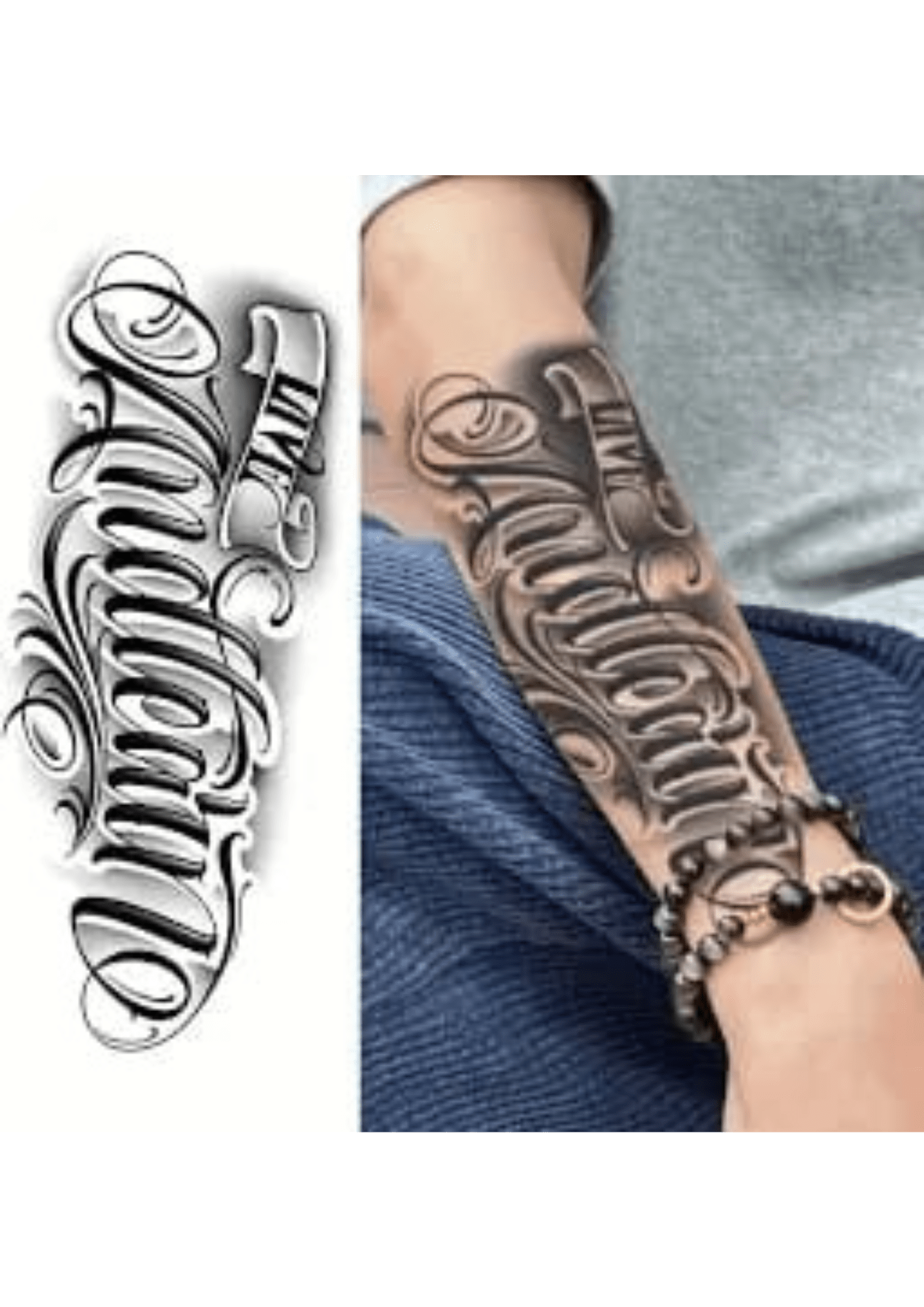 TeMaRo™ Fake Tattoo Creator - Half Sleeve