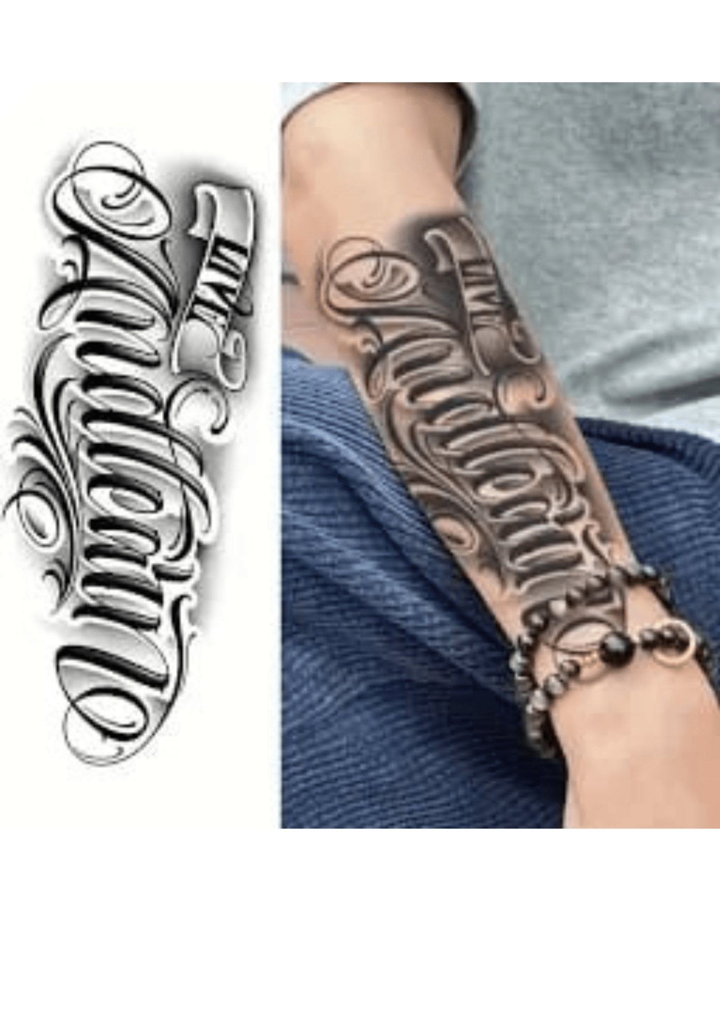 TeMaRo™ Fake Tattoo Creator - Half Sleeve