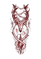 TeMaRo™ Female Thigh Tattoo