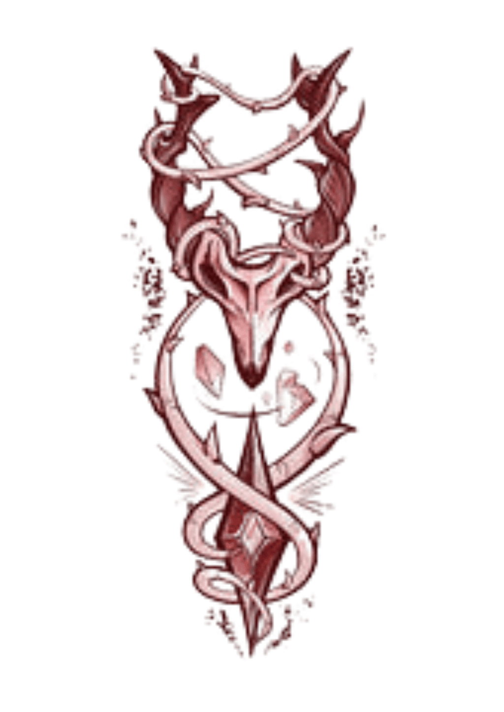 TeMaRo™ Female Thigh Tattoo