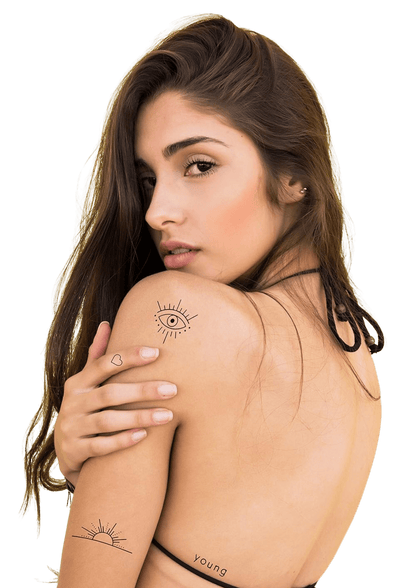 TeMaRo™ Females Temporary Tattoo Sheets