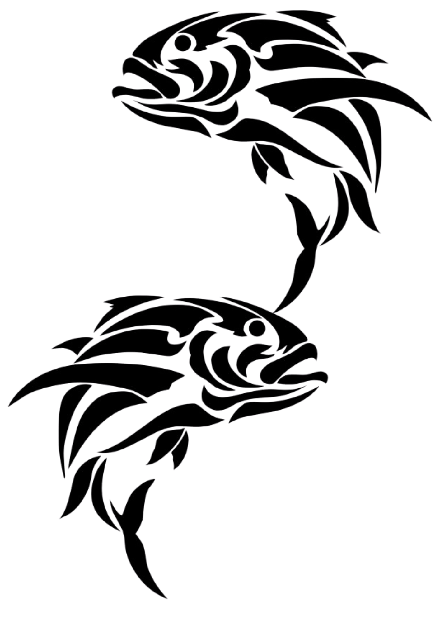 TeMaRo™ Fish Tribal Tattoo