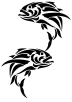 TeMaRo™ Fish Tribal Tattoo