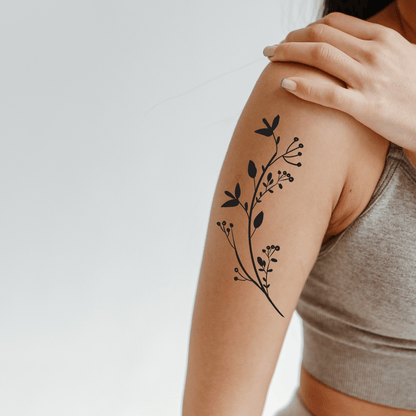 TeMaRo™ Floral Sleeve Tattoo