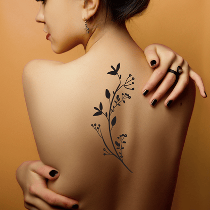 TeMaRo™ Floral Sleeve Tattoo