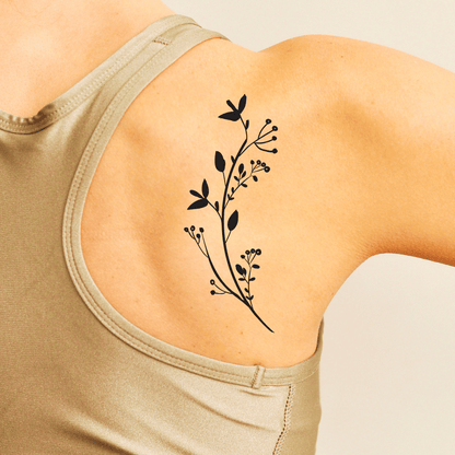 TeMaRo™ Floral Sleeve Tattoo