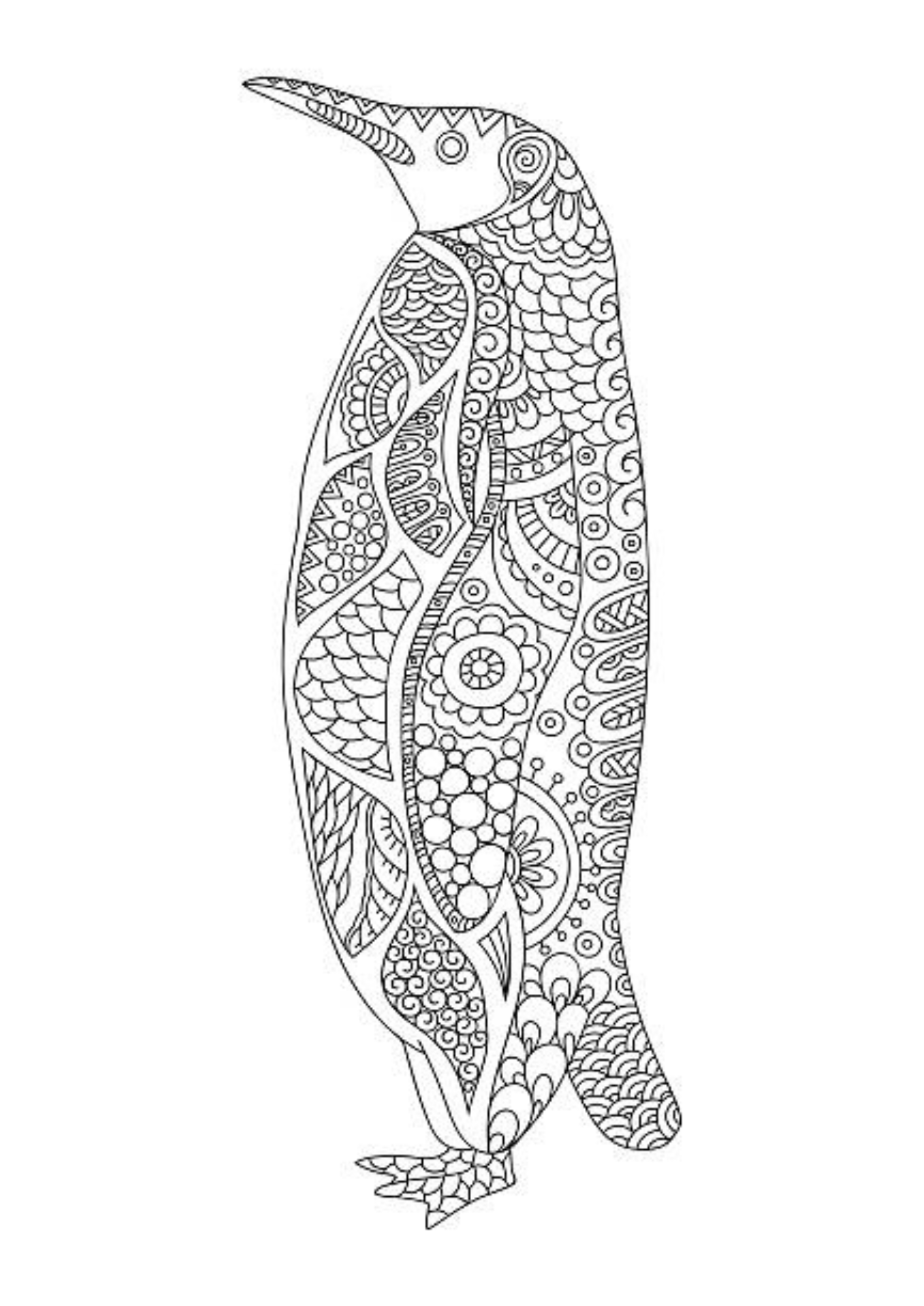 TeMaRo™ Forearm Tattoos - Tribal Penguin