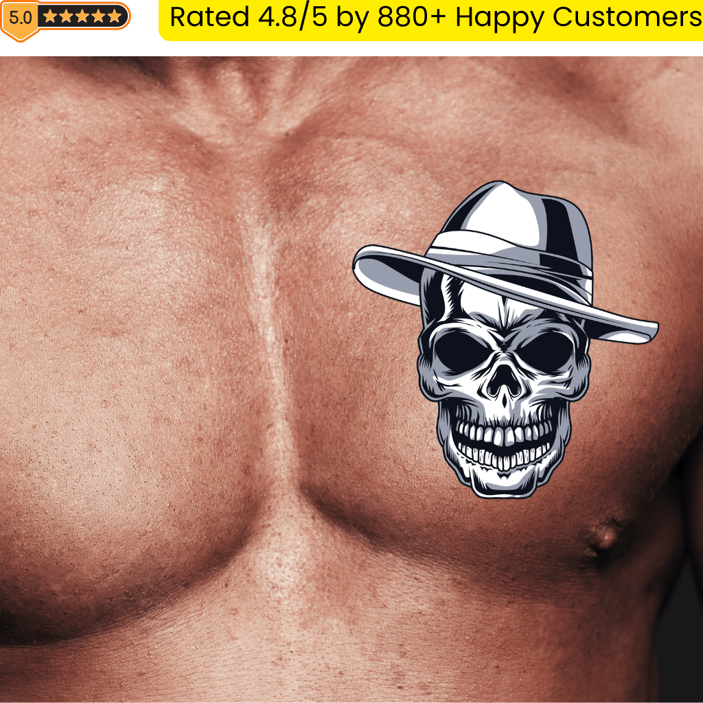TeMaRo™ Gangster Tattoos for Guys