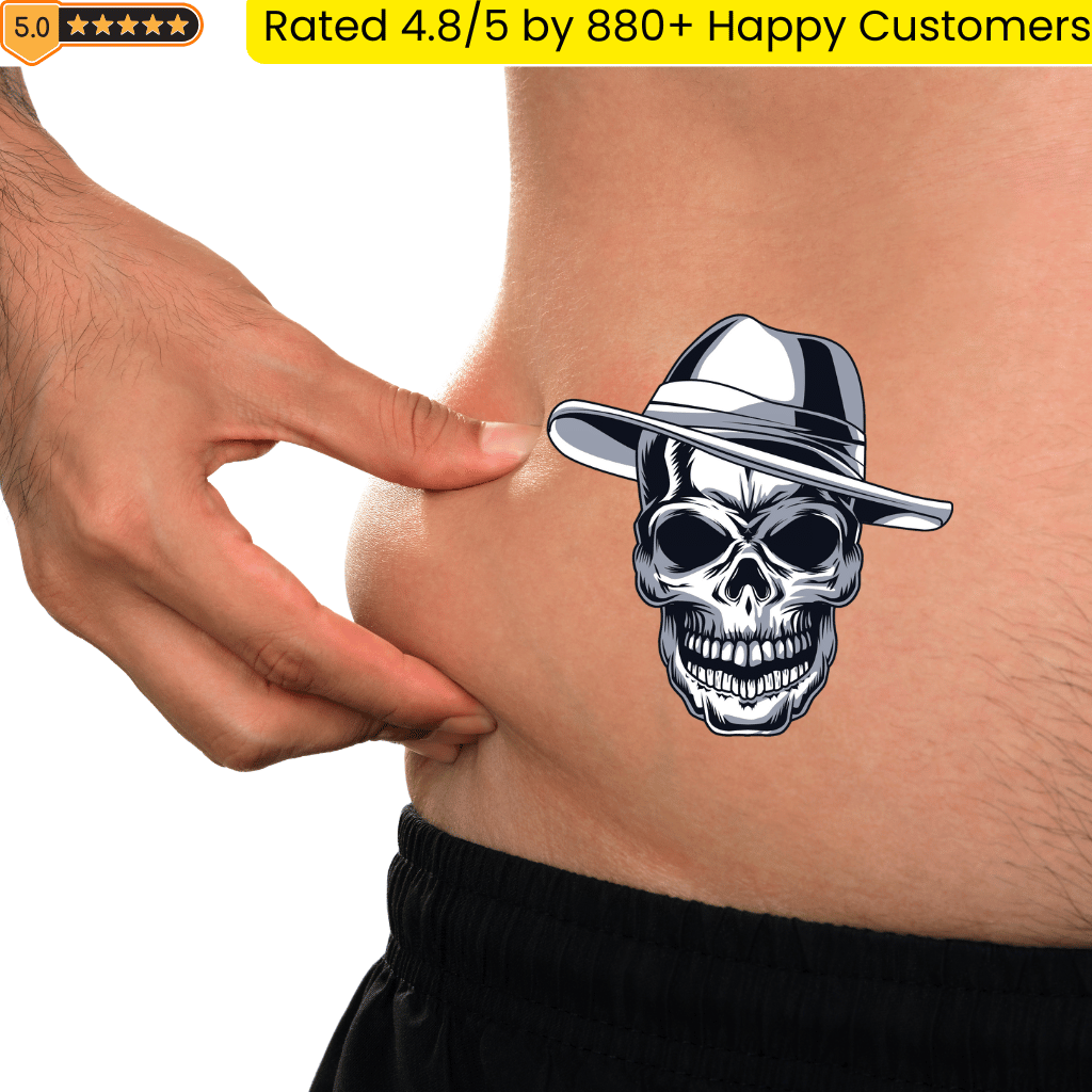 TeMaRo™ Gangster Tattoos for Guys