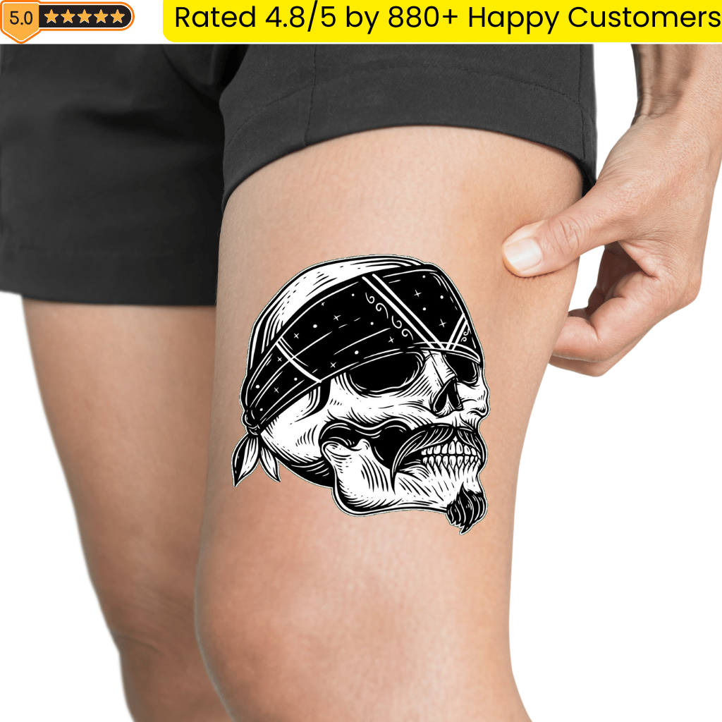 TeMaRo™ Gangster Tattoos for Guys