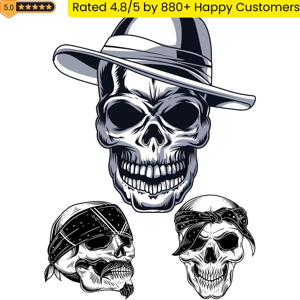 TeMaRo™ Gangster Tattoos for Guys