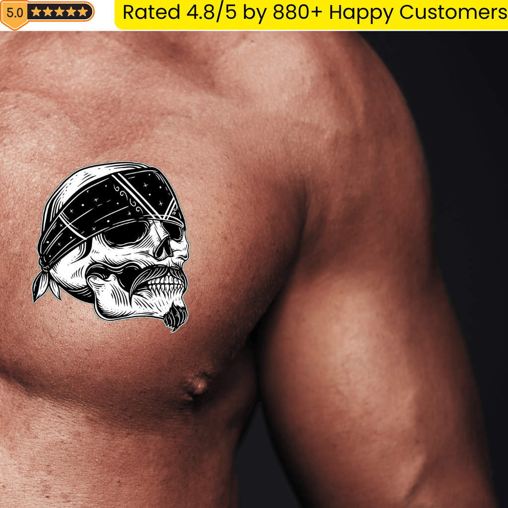 TeMaRo™ Gangster Tattoos for Guys