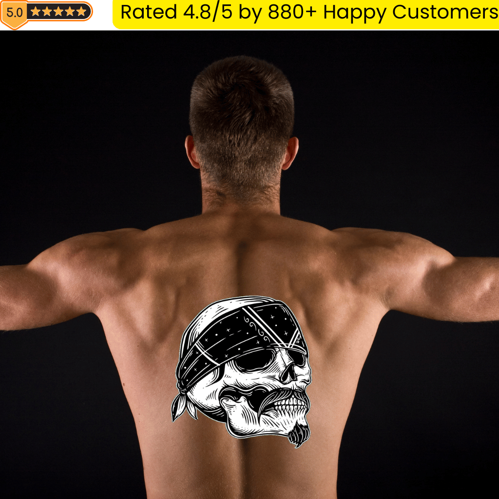 TeMaRo™ Gangster Tattoos for Guys
