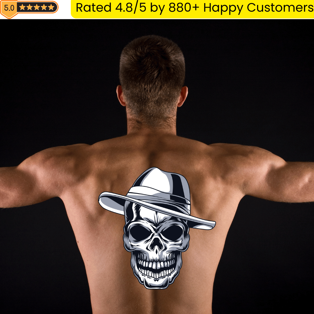 TeMaRo™ Gangster Tattoos for Guys