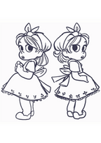 TeMaRo™ Girls Tattoo Pack