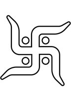 TeMaRo™ Hindu Swastika Tattoo