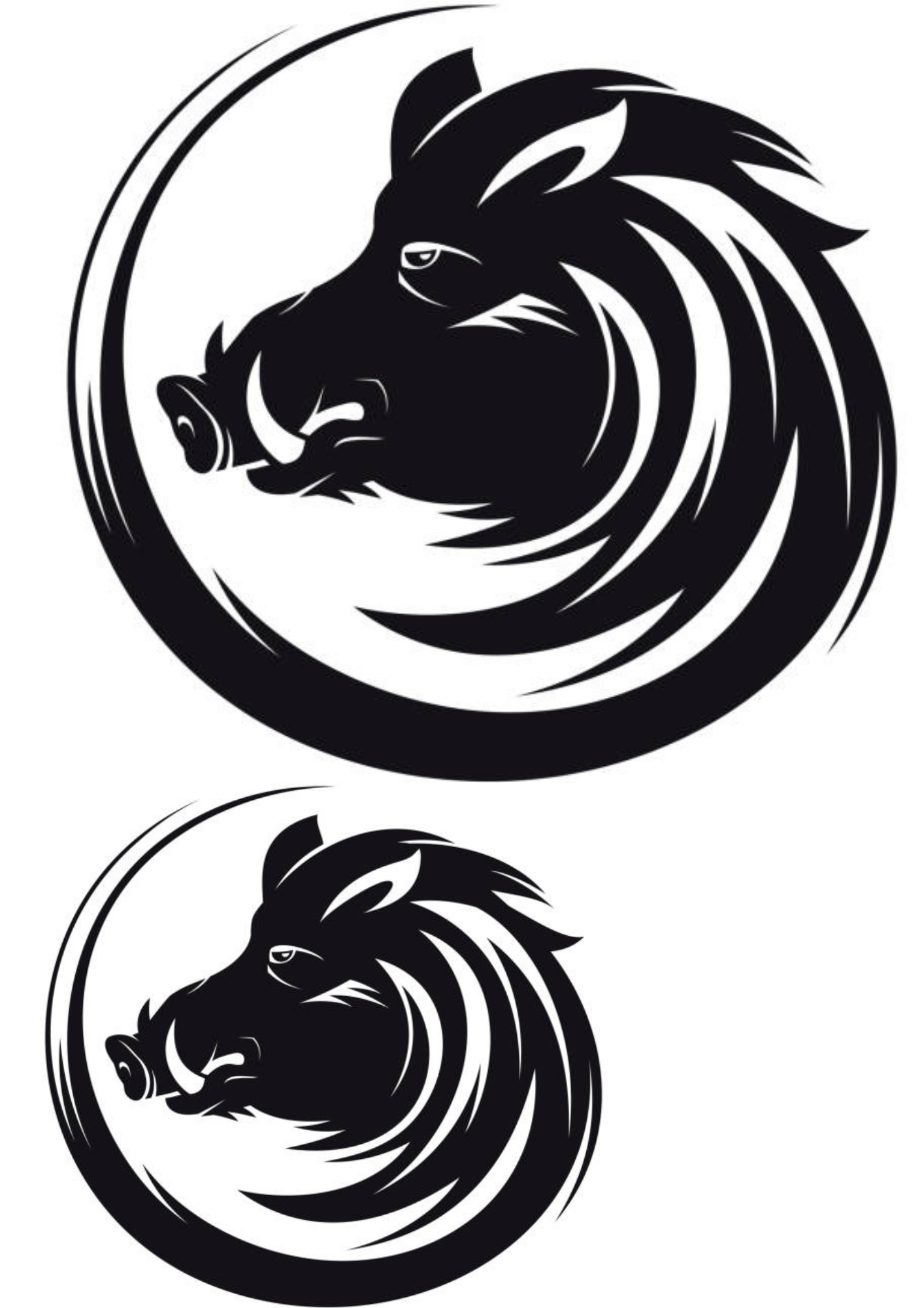 TeMaRo™ Hog Tattoos