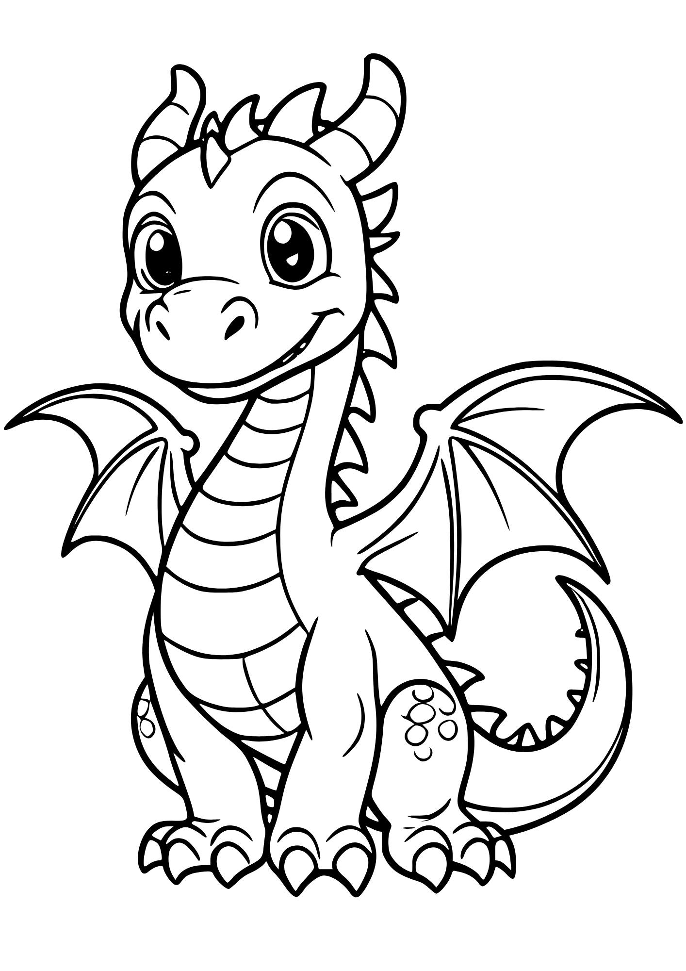 TeMaRo™ Kids Tattoos - Dragon