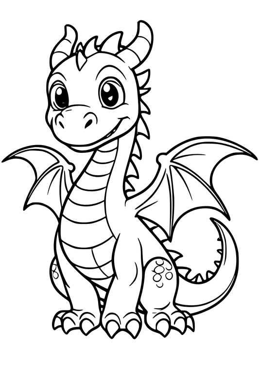 TeMaRo™ Kids Tattoos - Dragon