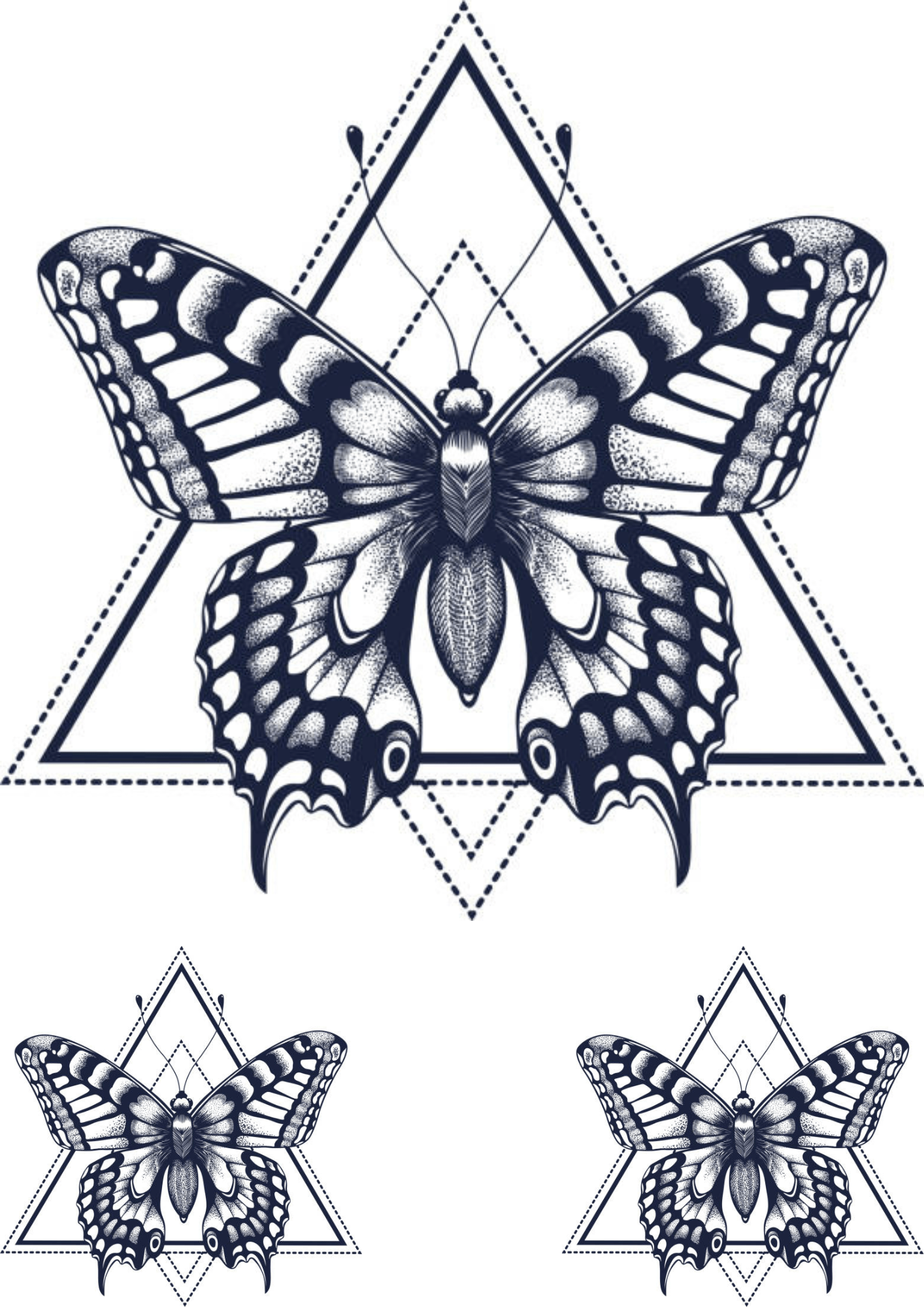 TeMaRo™ Leg Tattoo Butterfly