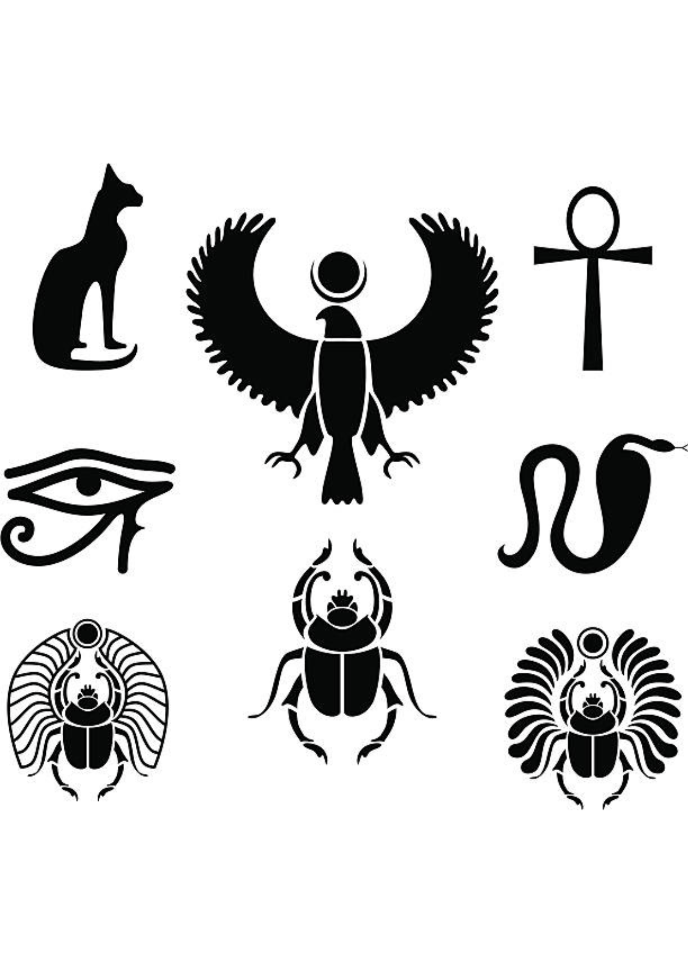 TeMaRo™ Leg Tattoo Ideas - Variety Pack