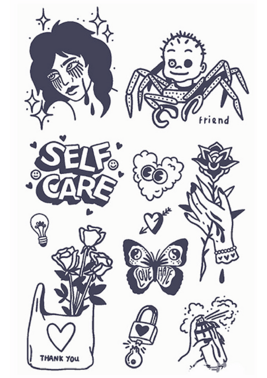 TeMaRo™ Life Tattoos - Self Care