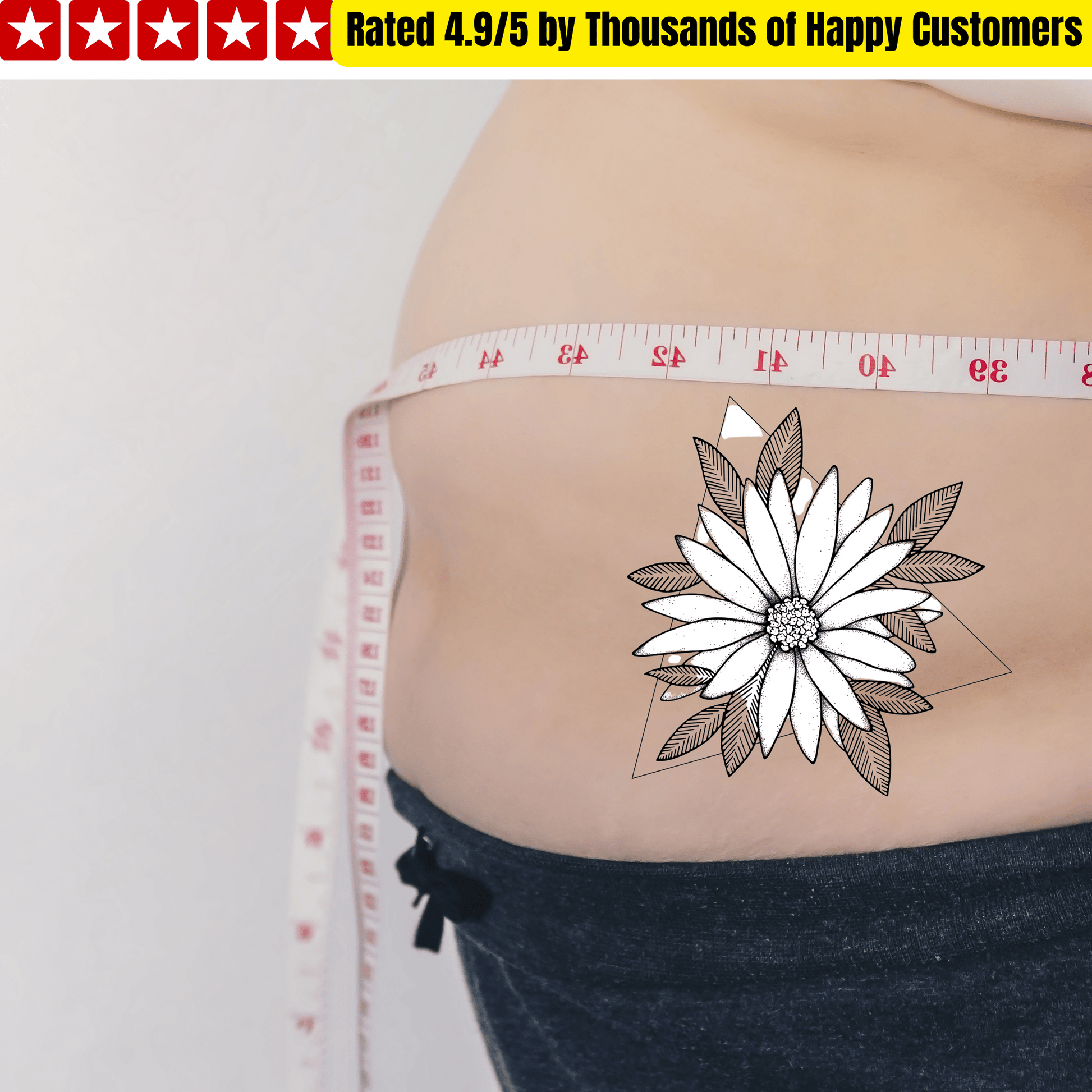 TeMaRo Long Lasting Temporary Tattoos