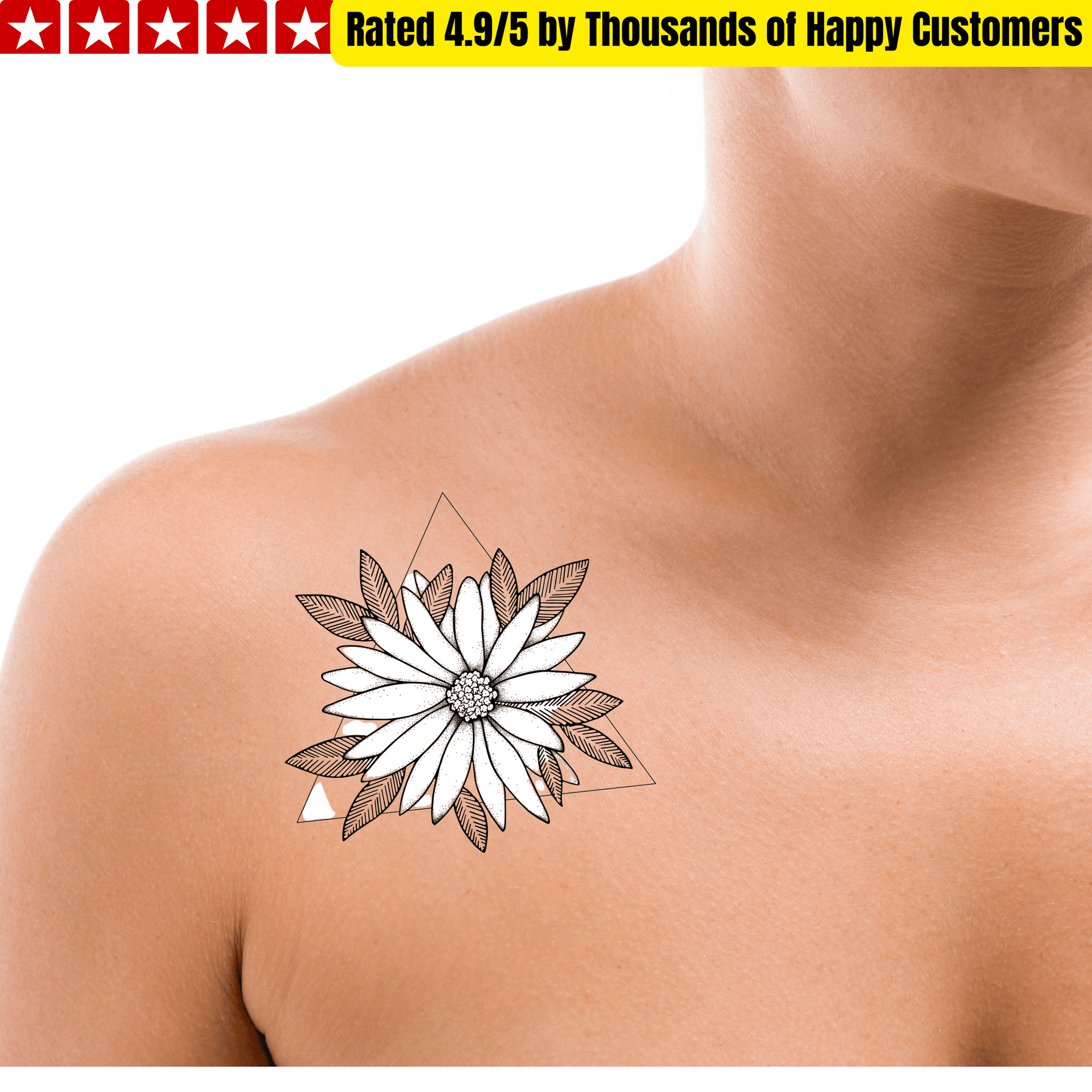 TeMaRo Long Lasting Temporary Tattoos