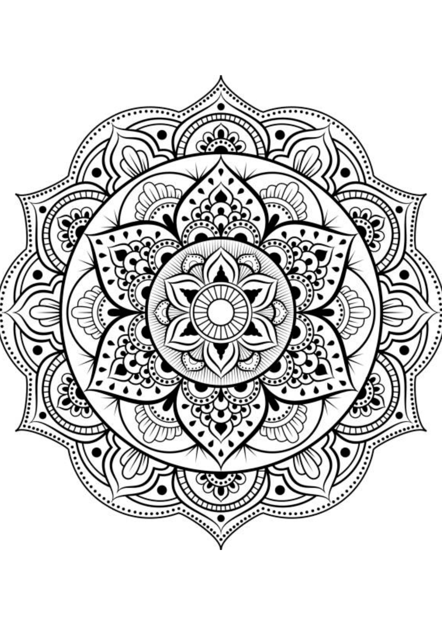 TeMaRo™ Mandala Tribal Tattoo for Ladies