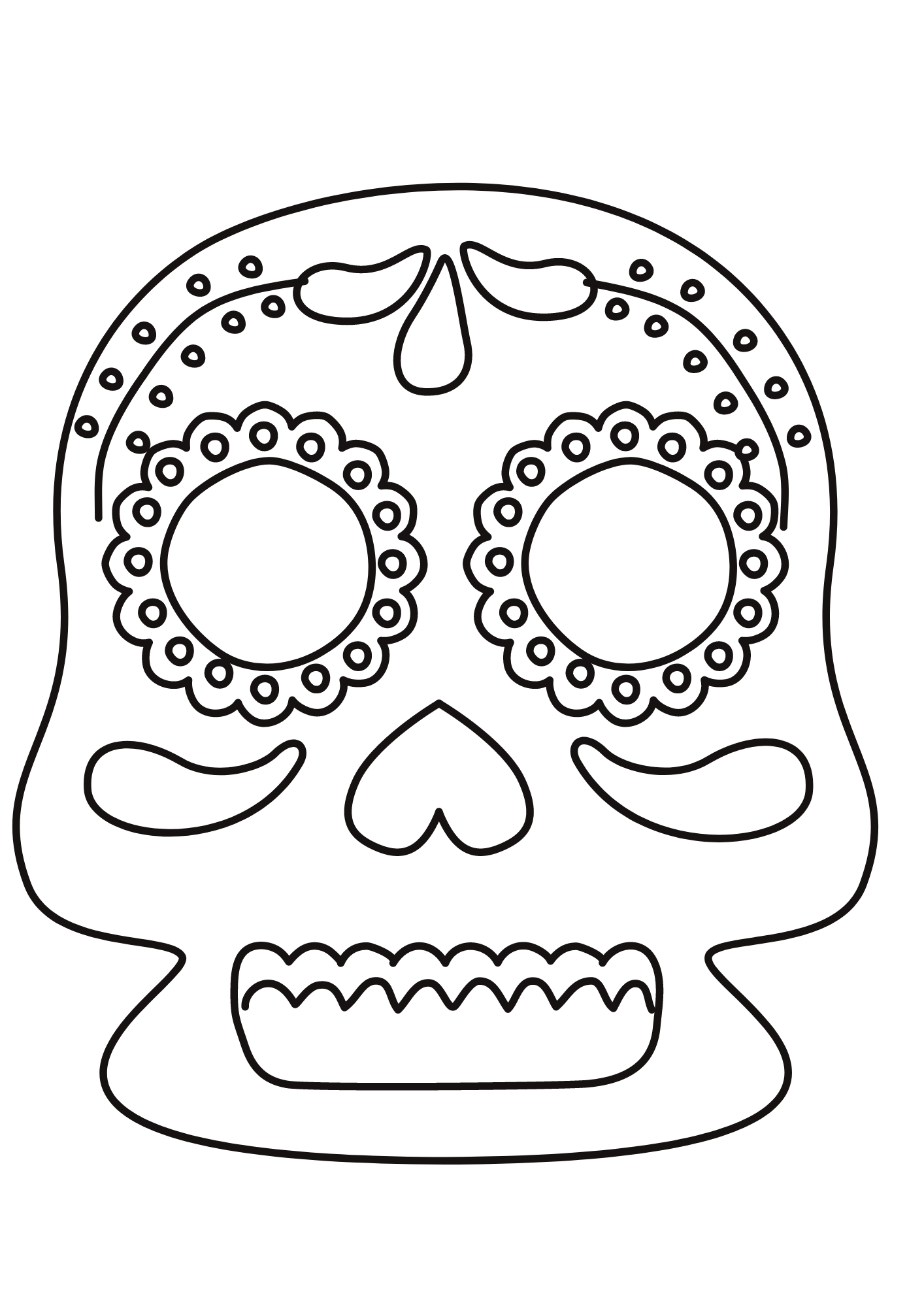 TeMaRo™ Mexican Skull Tattoo South Africa Designs