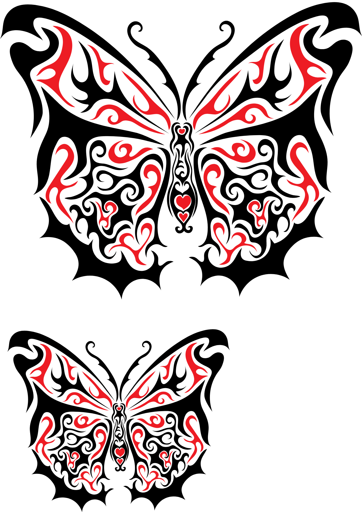 TeMaRo™ Neo Tribal Butterfly