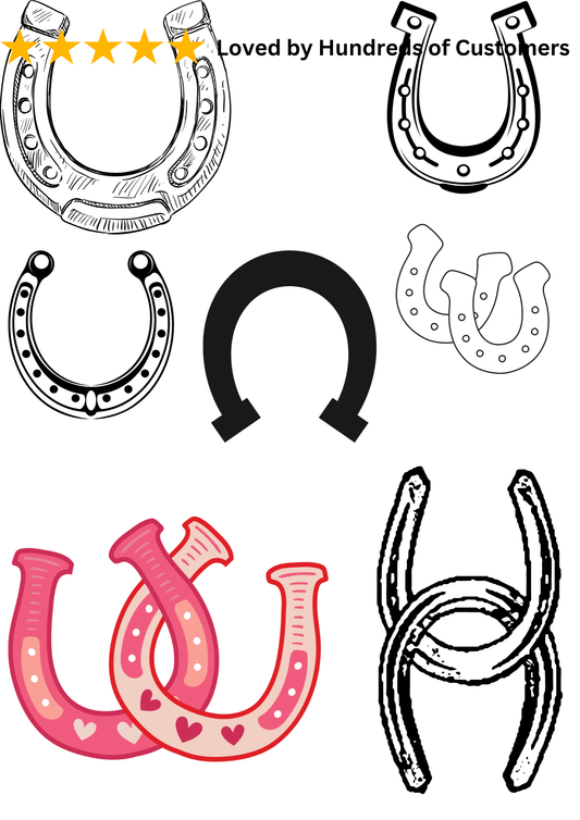 TeMaRo™ Non Permanent Horseshoe Tattoo